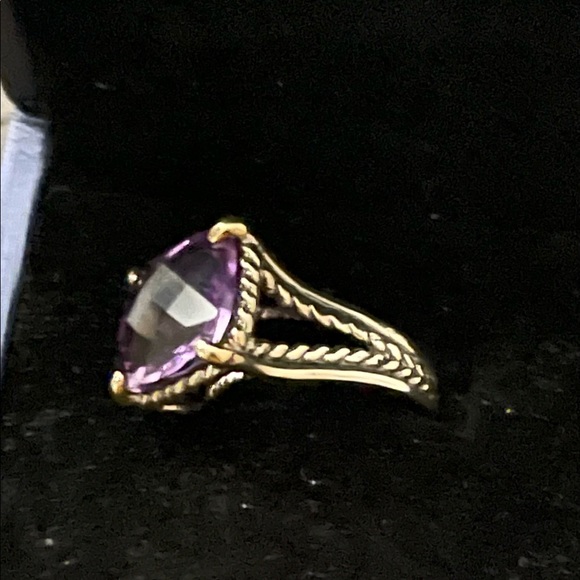 Women’s Amethyst ring - Picture 2 of 4
